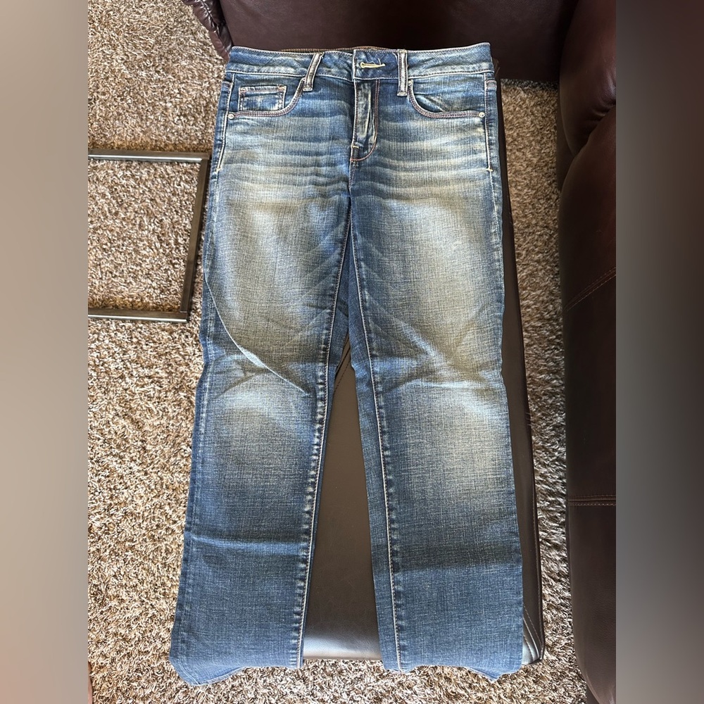 American Eagle Outfitters Women's Blue Skinny Jeans